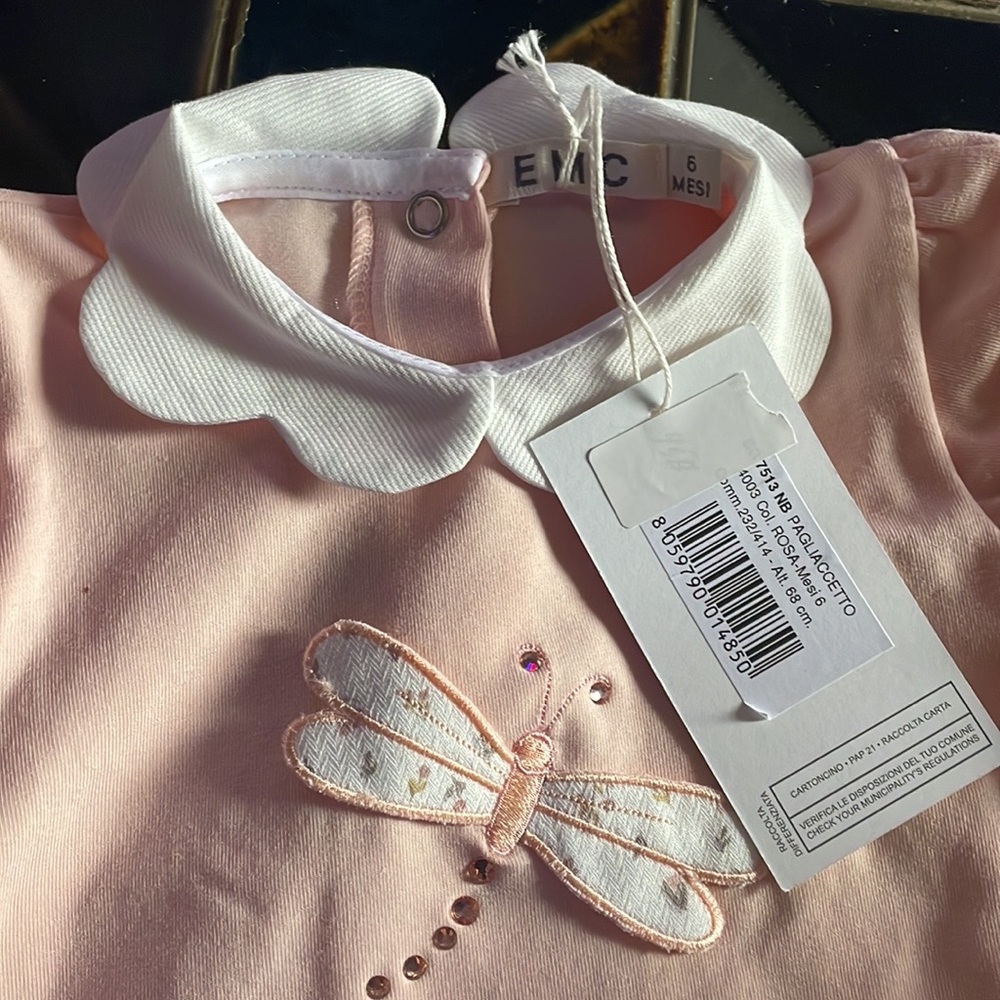 EMC Butterfly Romper 6 months - Picture 2 of 4